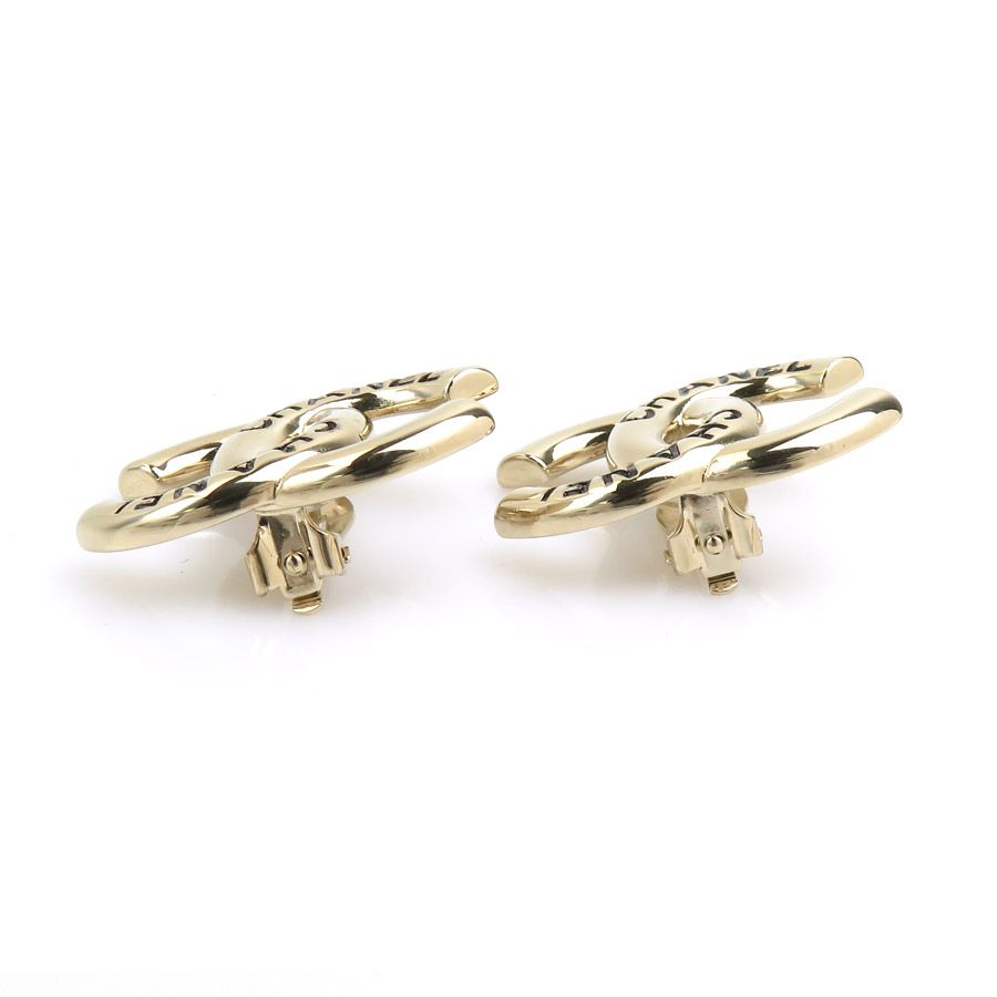 Chanel Earrings Gold — view 5