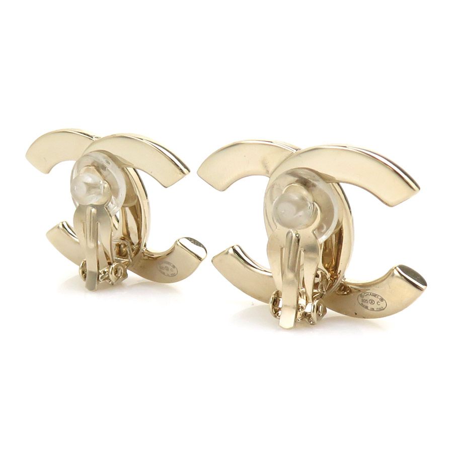 Chanel Earrings Gold — view 3