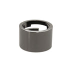 Gucci Logo Cutout Gunmetal Ring — view 2