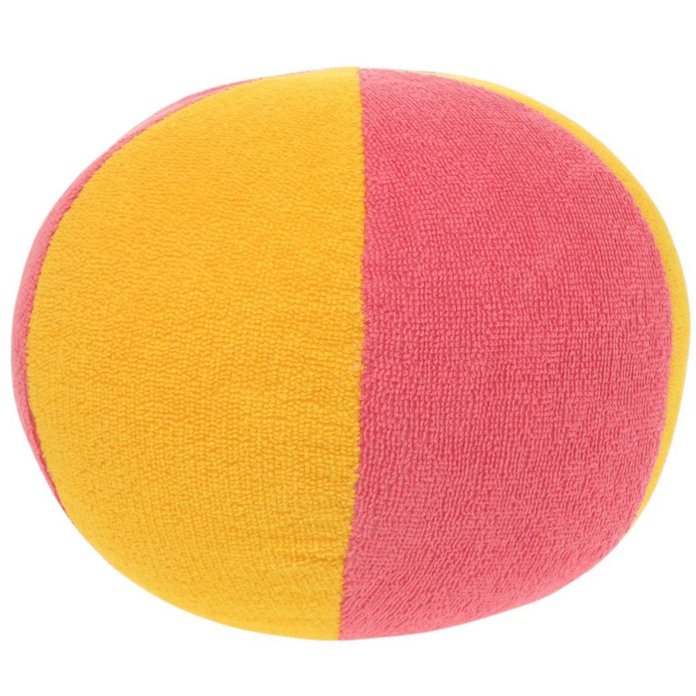 Hermes Beach Ball Animo Natte Cotton Pink Yellow Toy Baby — view 3