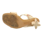 Louis Vuitton Silhouette Line Mule Monogram Empreinte Sandals Beige Pink 36.5 — view 4