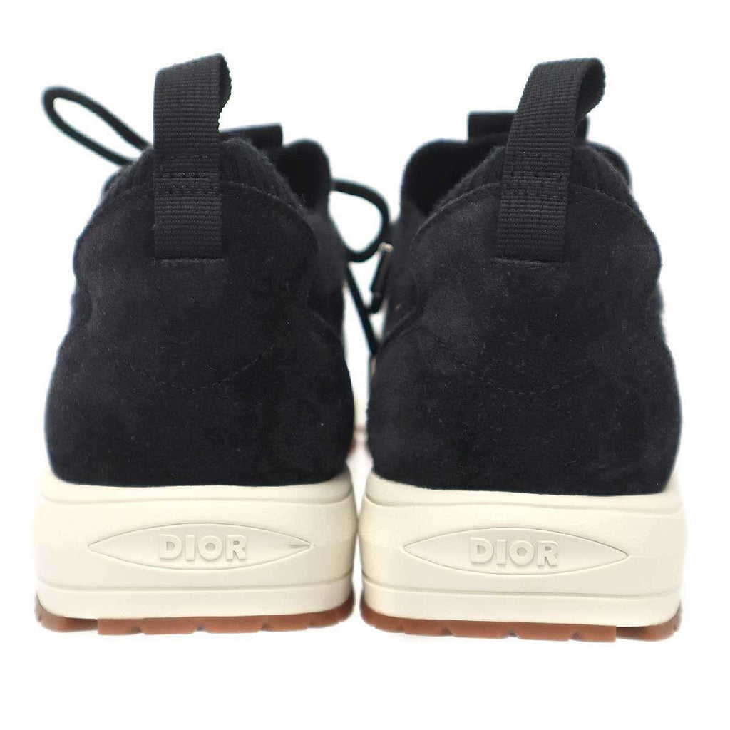 Dior Cannage Cashmere Wool Lounge Sneakers Black 41 — view 3