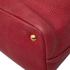 Prada Tote Shoulder Bag 2-Way Red Leather — view 6