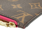 Louis Vuitton Monogram Neverfull PM Attached Pouch Brown Leather — view 8