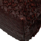 Bottega Veneta Intrecciato Chain Tote Brown Leather — view 6