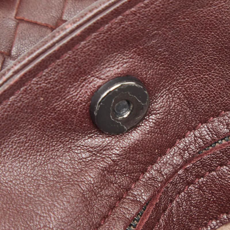 Bottega Veneta Intrecciato Chain Tote Brown Leather — view 9