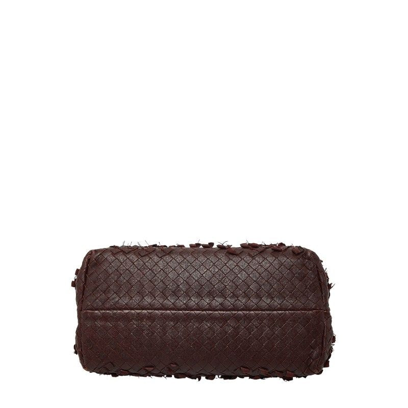 Bottega Veneta Intrecciato Chain Tote Brown Leather — view 3