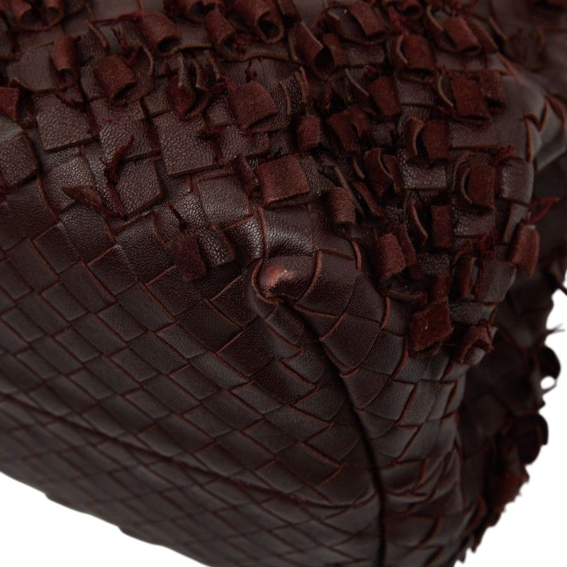 Bottega Veneta Intrecciato Chain Tote Brown Leather — view 5