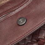 Bottega Veneta Intrecciato Chain Tote Brown Leather — view 8