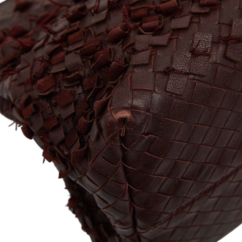 Bottega Veneta Intrecciato Chain Tote Brown Leather — view 4