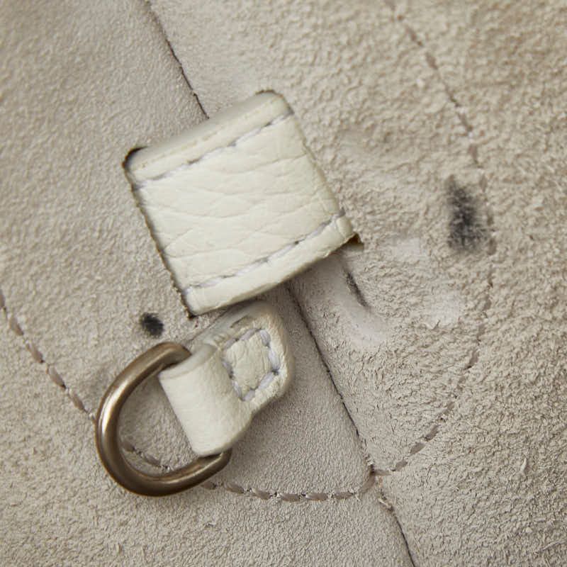 Celine Big Bag Bucket Nano White Leather — view 9