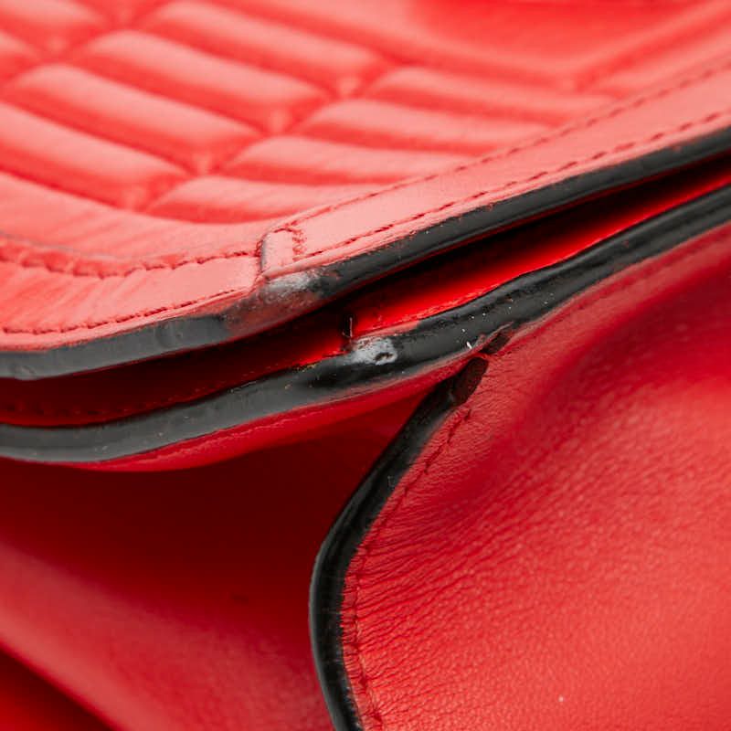 Loewe Barcelona 23 Crossbody Shoulder Bag Red Leather — view 5