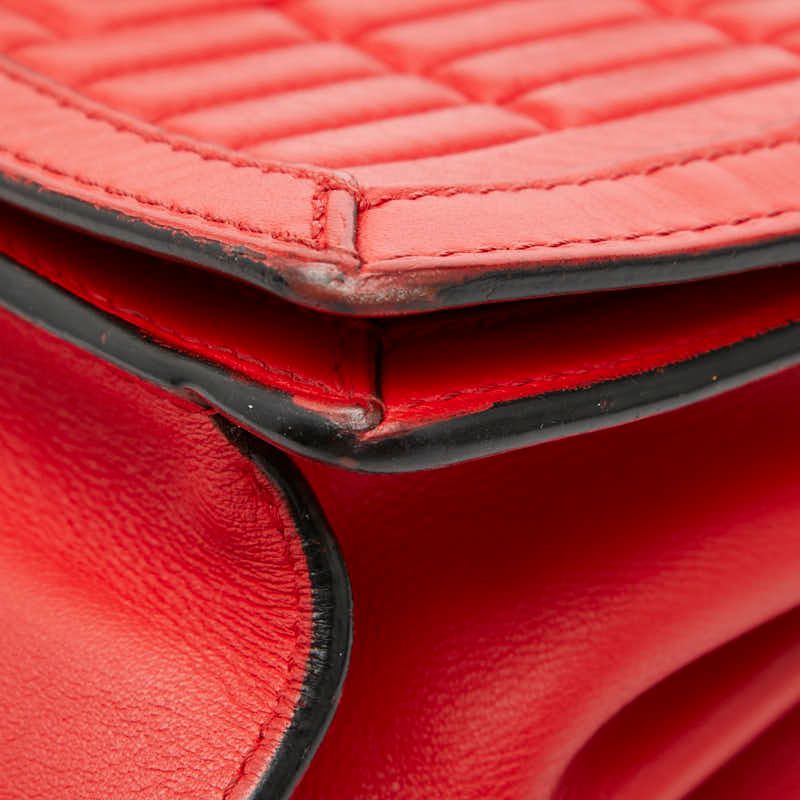 Loewe Barcelona 23 Crossbody Shoulder Bag Red Leather — view 4