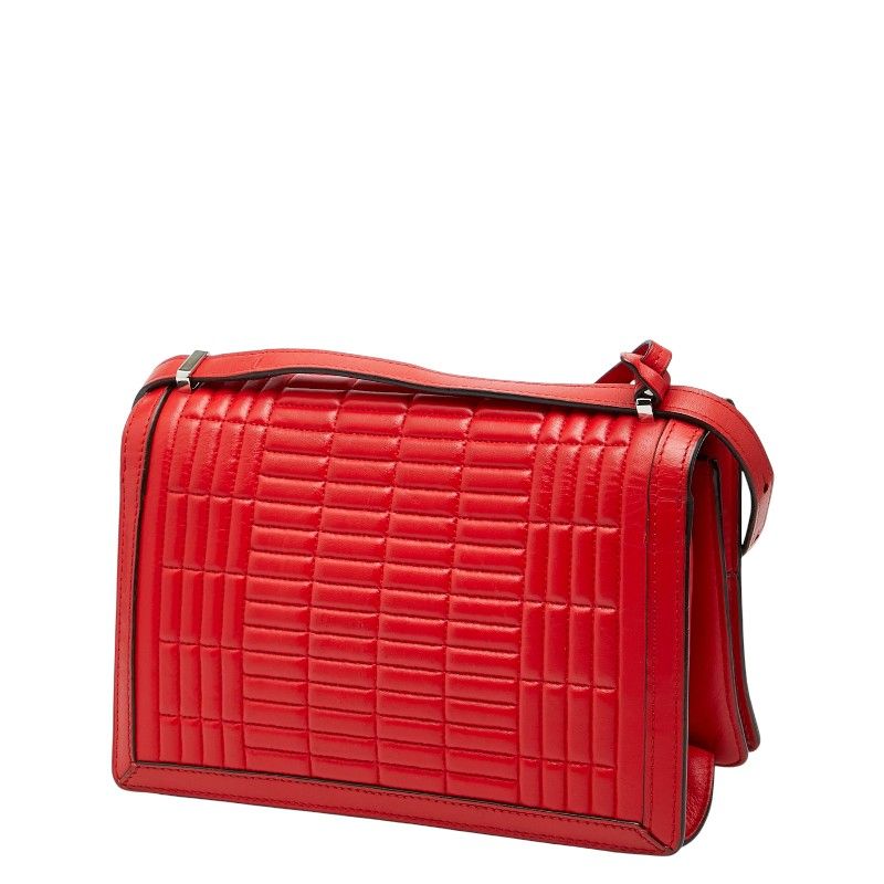 Loewe Barcelona 23 Crossbody Shoulder Bag Red Leather — view 2
