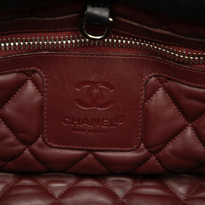 Chanel Coco Cocoon PM Black Leather — view 5