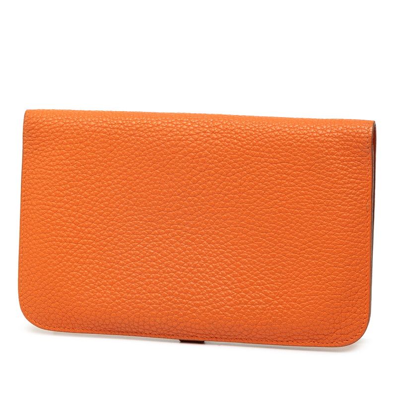 Hermes Dogon GM Orange Togo — view 2