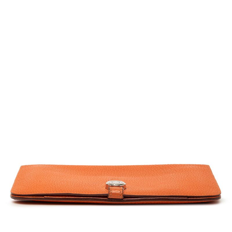 Hermes Dogon GM Orange Togo — view 3