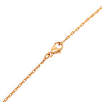 Hermes Kelly PM Pendant Necklace Gold Pink Plated Veau Swift — view 3