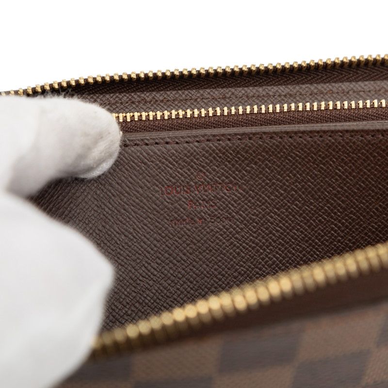 Louis Vuitton Damier Zippy Wallet Brown — view 5