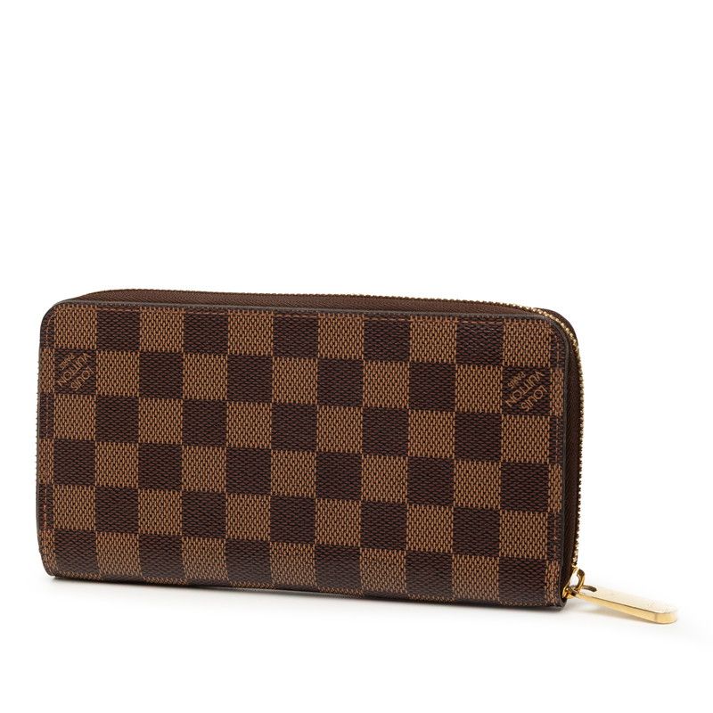 Louis Vuitton Damier Zippy Wallet Brown — view 2