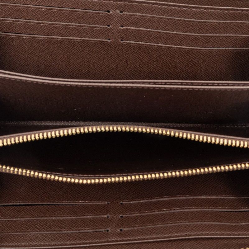 Louis Vuitton Damier Zippy Wallet Brown — view 4
