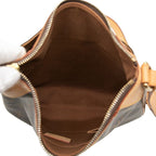 Louis Vuitton Monogram Odeon PM Crossbody Shoulder Bag Brown Leather — view 4