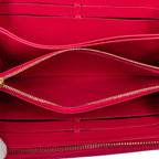 Louis Vuitton Monogram Vernis Zippy Wallet Ikat Flower Zip Around Long — view 4