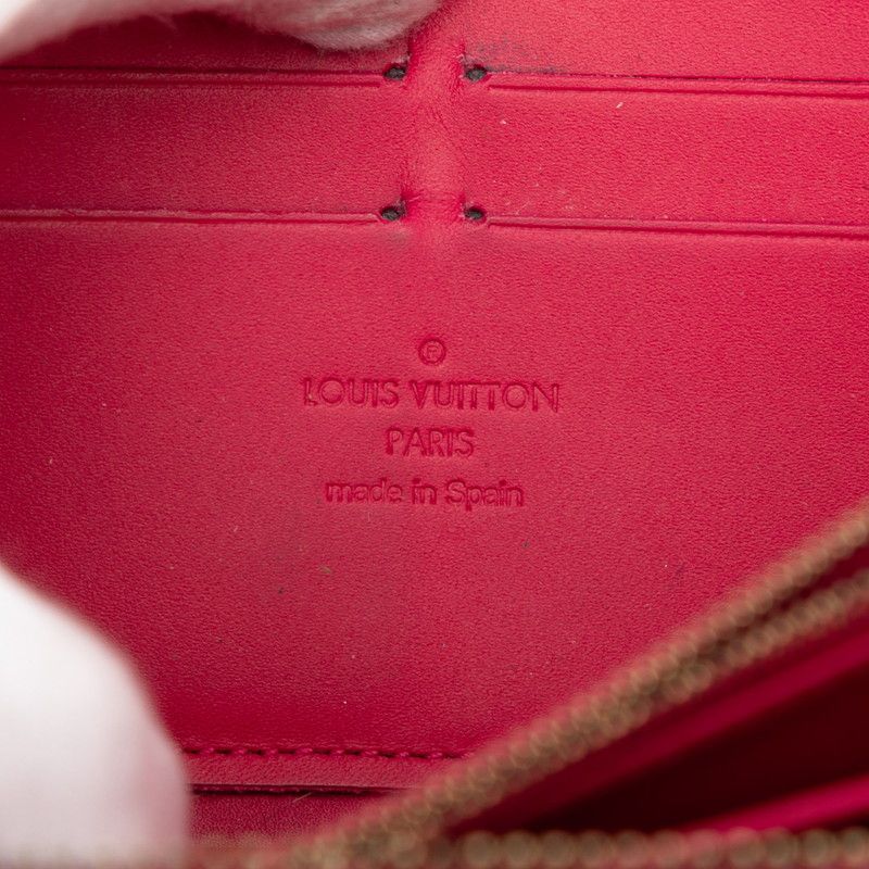 Louis Vuitton Monogram Vernis Zippy Wallet Ikat Flower Zip Around Long — view 6