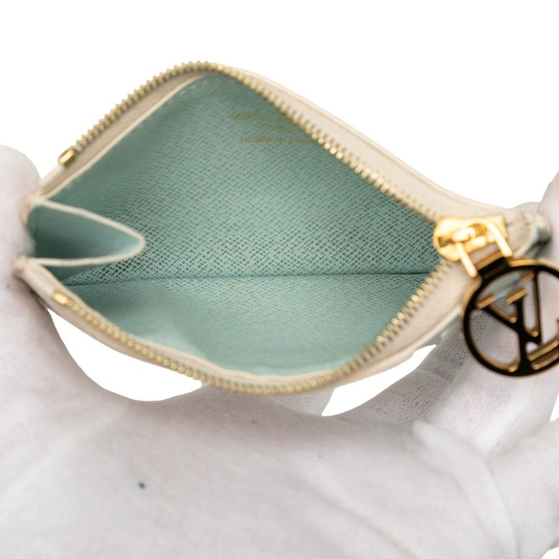 Louis Vuitton Damier Card Holder Romy Case Fragment Pistachio — view 4