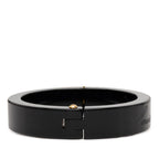 Louis Vuitton Lockme Bangle Bracelet Black Gold Plastic Plated — view 3