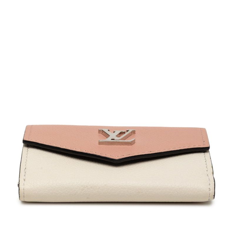 Louis Vuitton Portefeuille Lock Mini Pink Leather — view 3