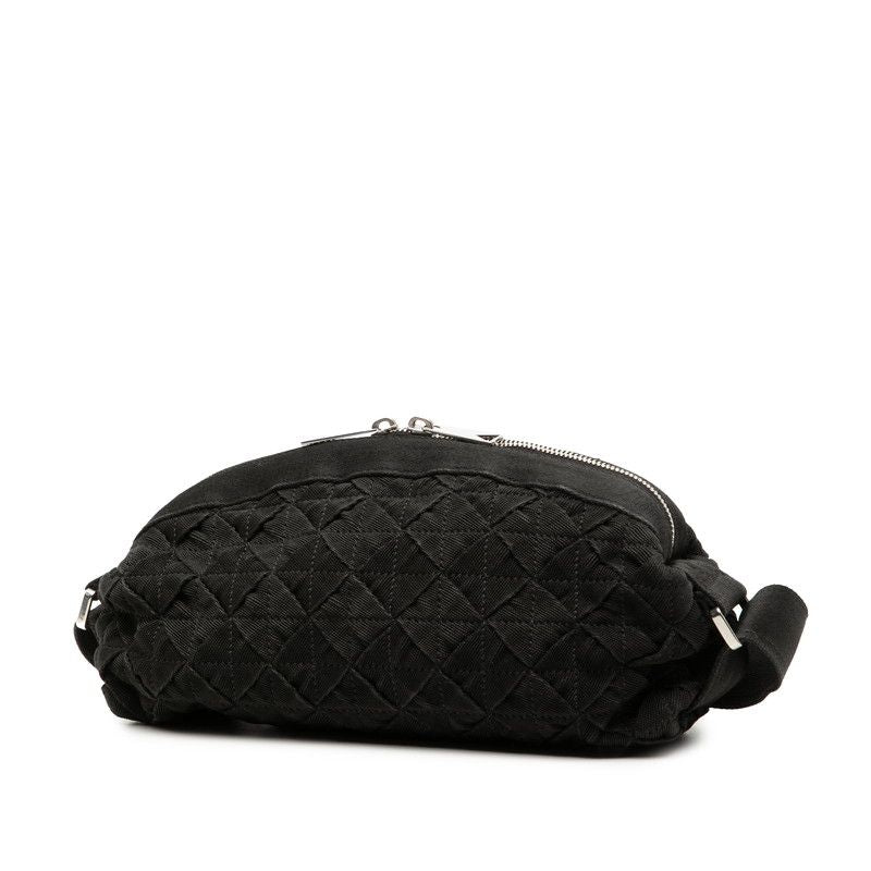 Bottega Veneta Intrecciato Webbing Black Canvas — view 2