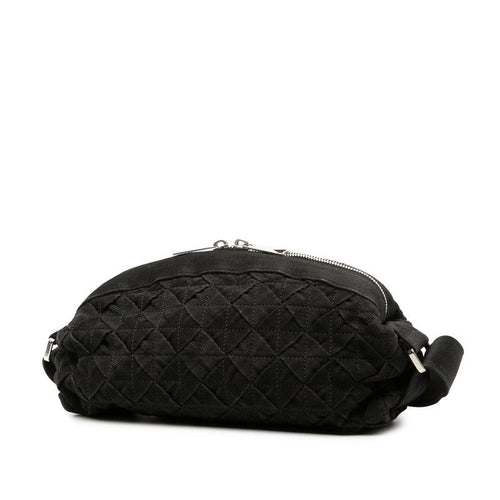 Bottega Veneta Intrecciato Webbing Black Canvas — view 2