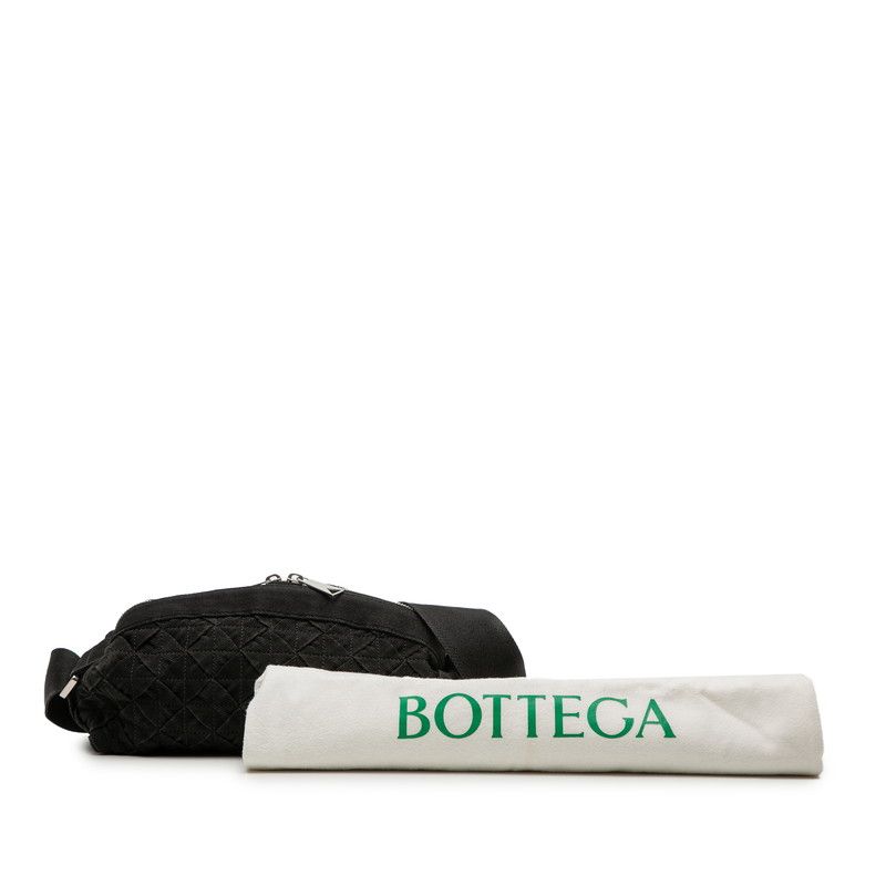 Bottega Veneta Intrecciato Webbing Black Canvas — view 7