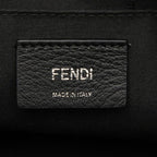 Fendi Vitheway Small 2-Way Shoulder Bag Black Leather Bijou — view 5