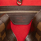 Louis Vuitton Damier Hampstead PM Tote Brown Leather — view 5