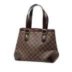 Louis Vuitton Damier Hampstead PM Tote Brown Leather — view 2