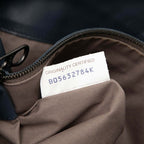 Bottega Veneta Intrecciato Crossbody Shoulder Bag Navy Leather — view 6