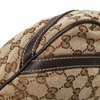 Gucci GG Canvas Abbey Crossbody Shoulder Bag Beige Brown — view 5