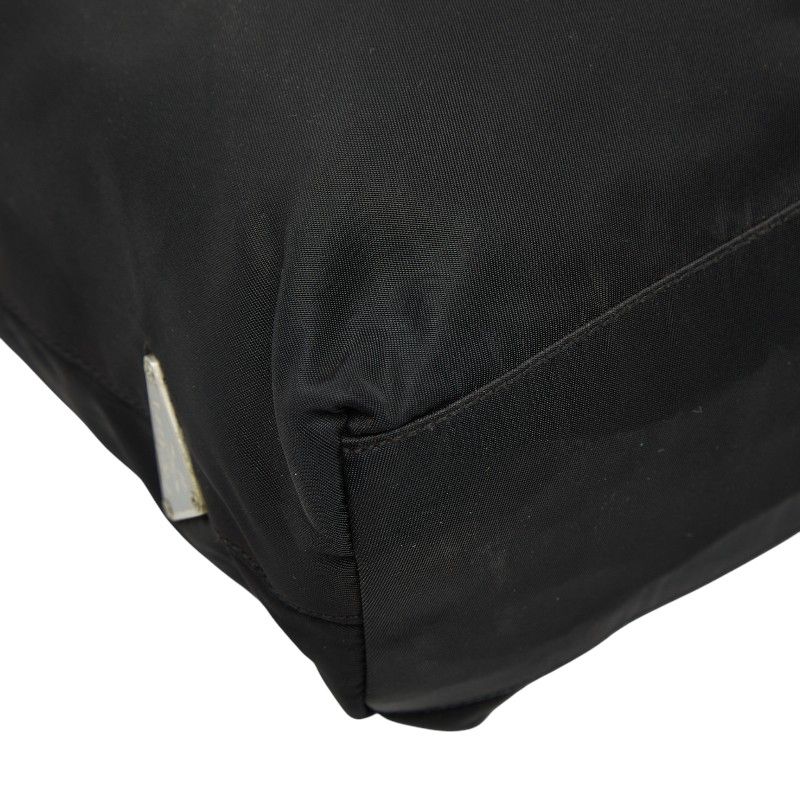 Prada Tote Black Nylon Plastic — view 5