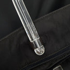 Prada Tote Black Nylon Plastic — view 8