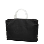 Prada Tote Black Nylon Plastic — view 2