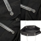 Prada Tote Black Nylon Plastic — view 9