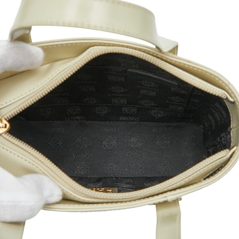 Loewe Mini Handbag Off White Enamel — view 7