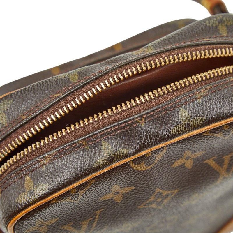Louis Vuitton Monogram Amazon Crossbody Shoulder Bag Brown Leather — view 8