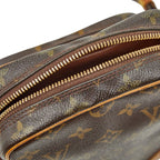 Louis Vuitton Monogram Amazon Crossbody Shoulder Bag Brown Leather — view 8