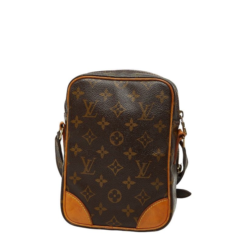 Louis Vuitton Monogram Amazon Crossbody Shoulder Bag Brown Leather — view 2