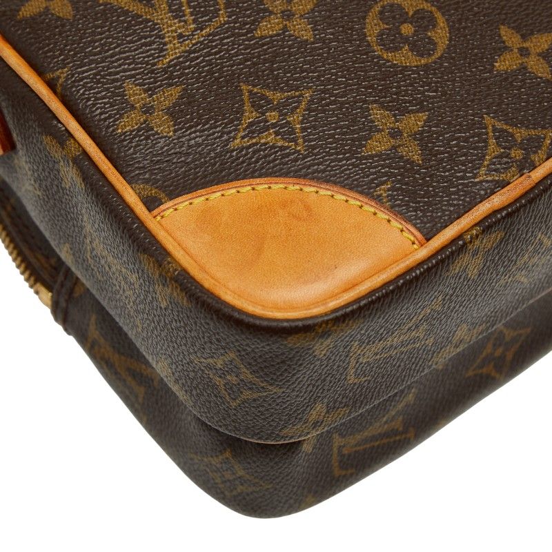 Louis Vuitton Monogram Amazon Crossbody Shoulder Bag Brown Leather — view 6