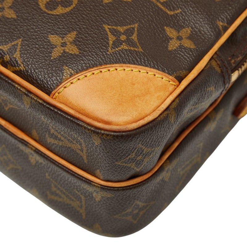 Louis Vuitton Monogram Amazon Crossbody Shoulder Bag Brown Leather — view 4