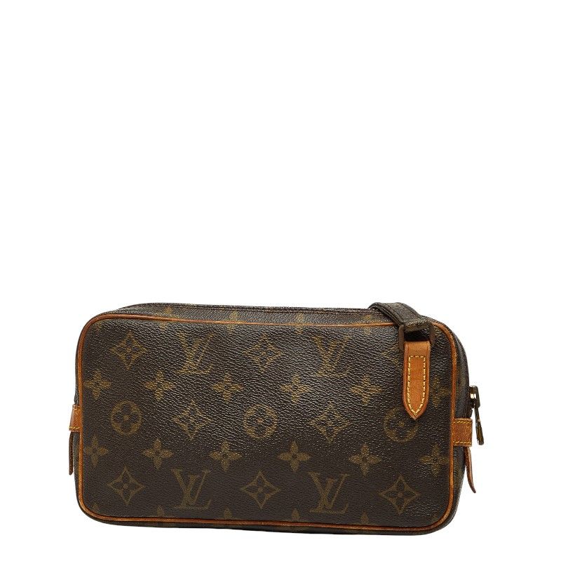 Louis Vuitton Monogram Pochette Marly Bandouliere Crossbody Shoulder Bag — view 2